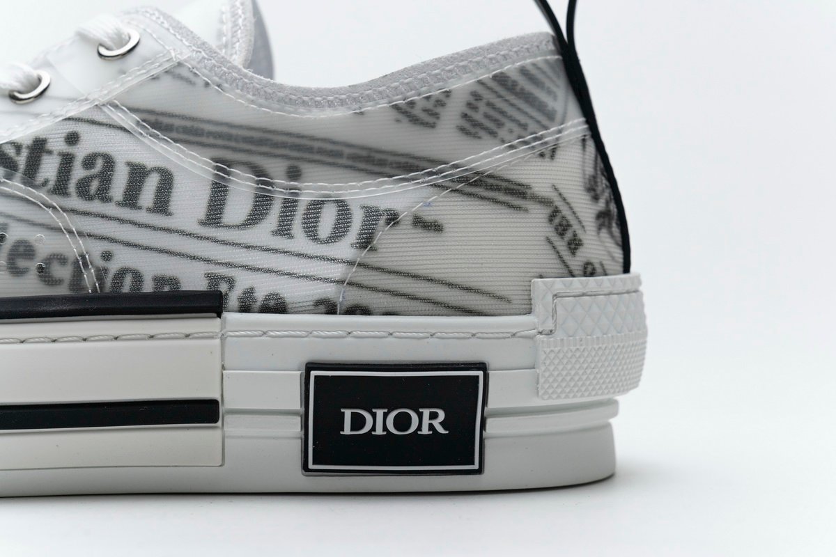Converse Dupes D10r B23 Oblique Transparency Low H565 White Black
