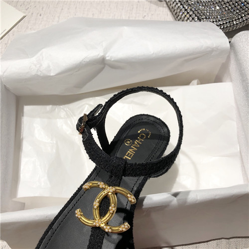 Ch**el flat sandals