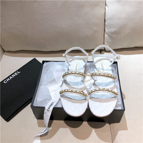 Ch**el flat sandals