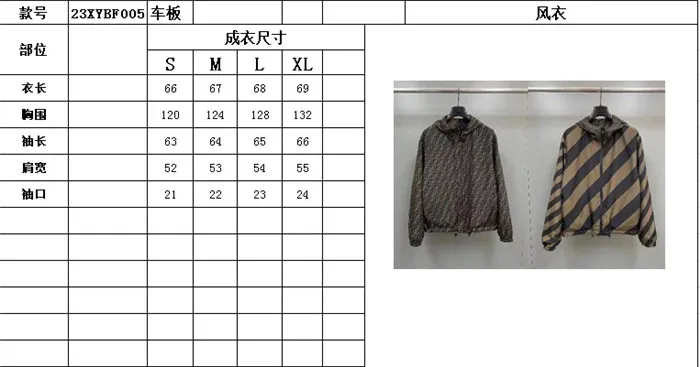 2023ss F**di Jacket
