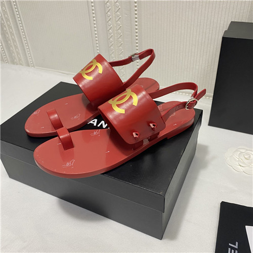 Ch**el flat sandals women