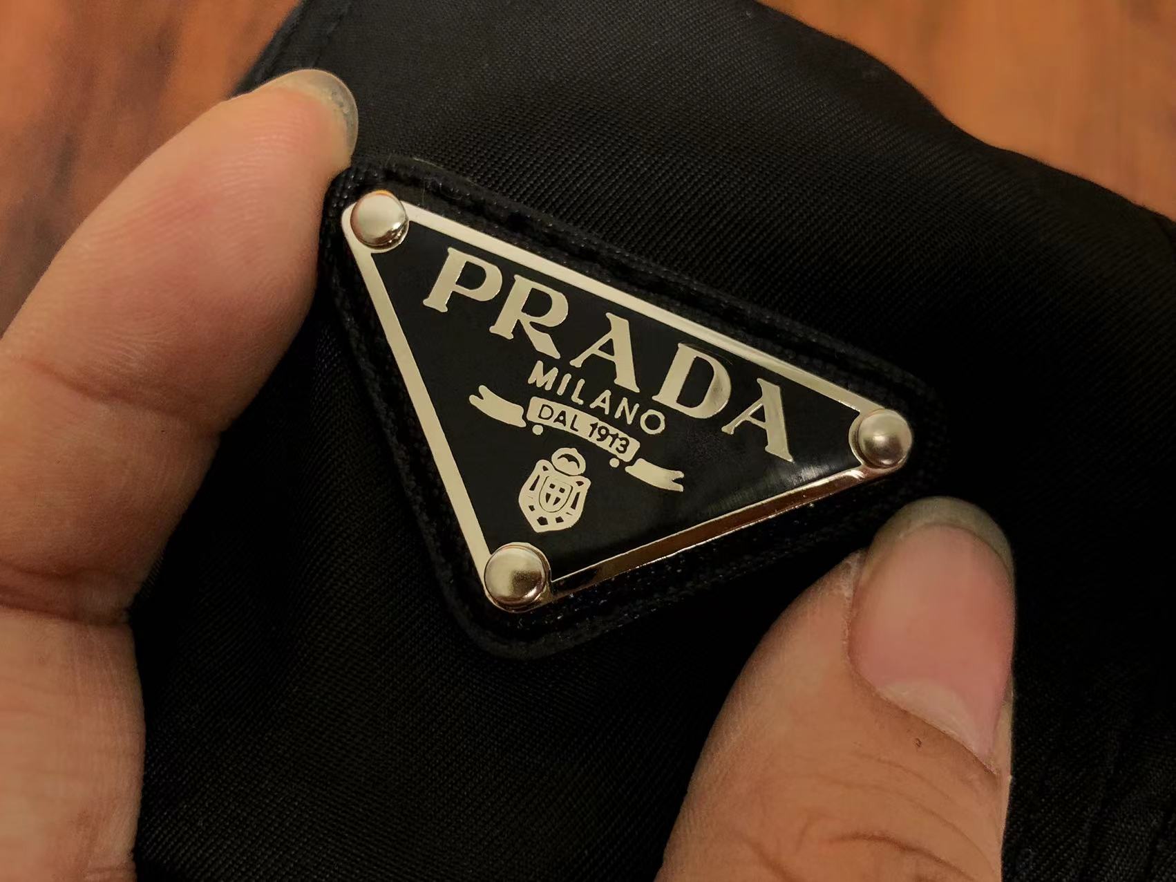 Pra*a Bucket Hat Dupe