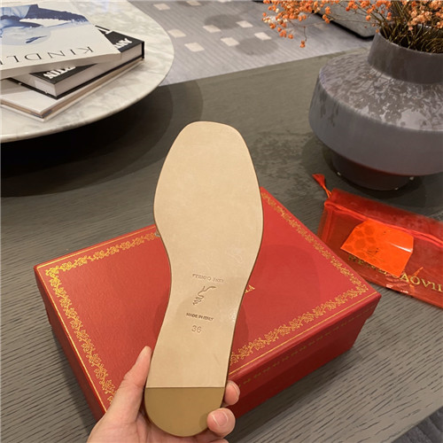rene caovilla flat slippers