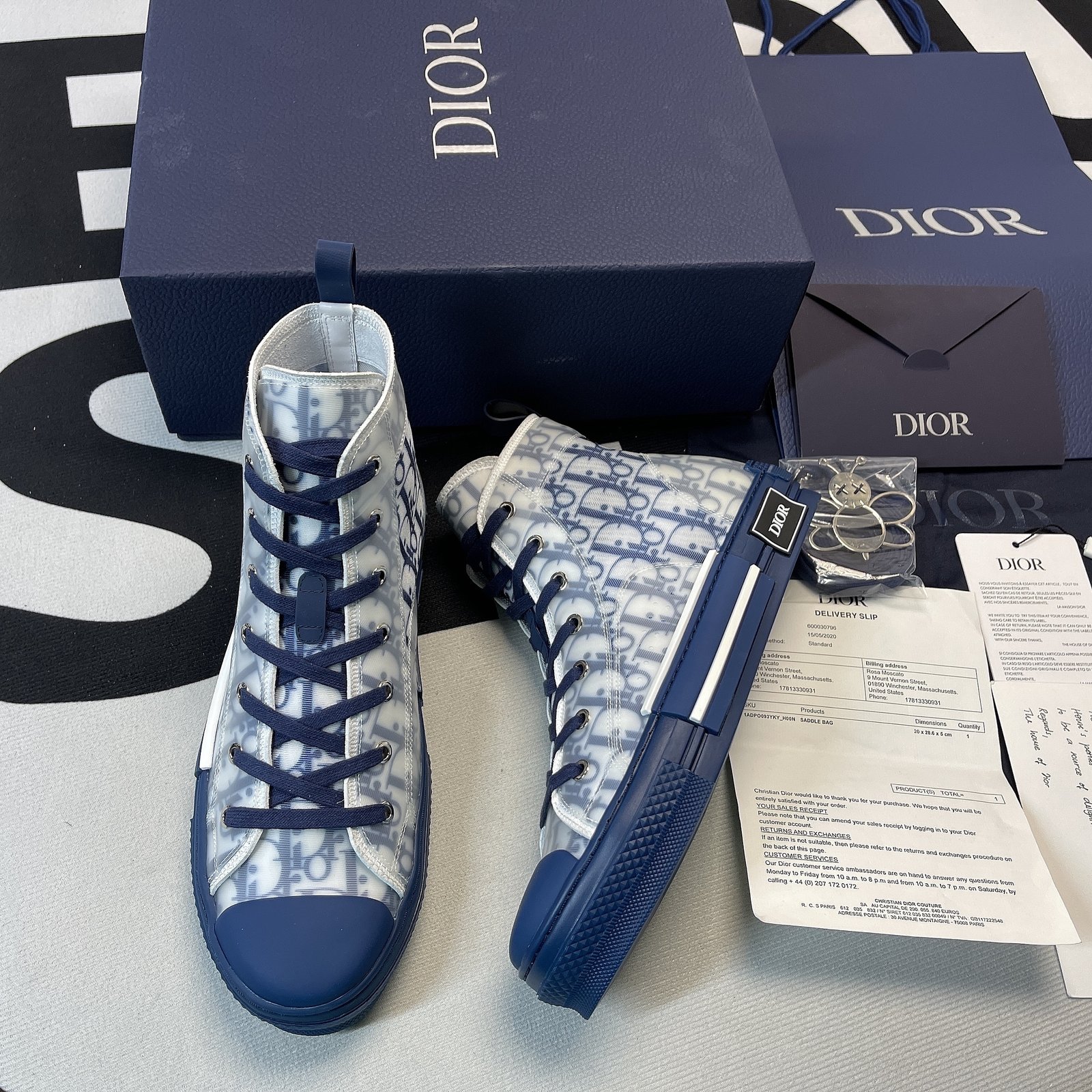 D10r B23 High Top Sneaker 25