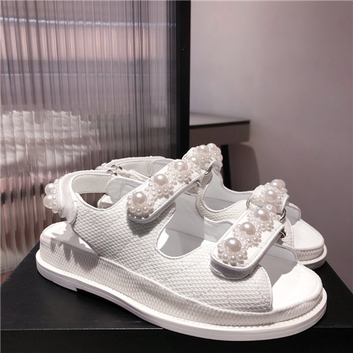 Ch**el flat beach shoes sandals