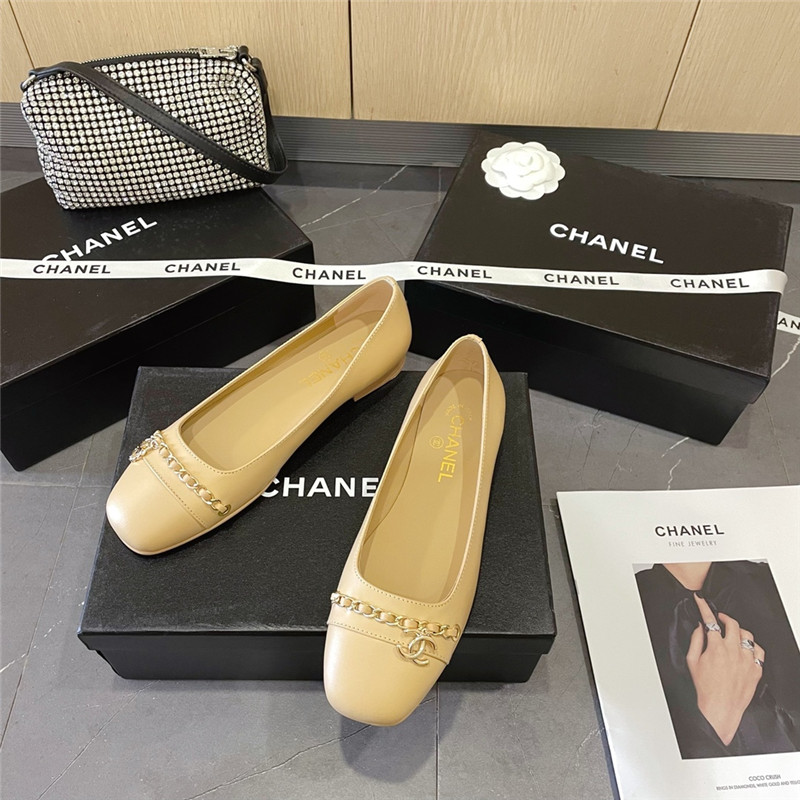 Ch**el Flat Dupes shoes
