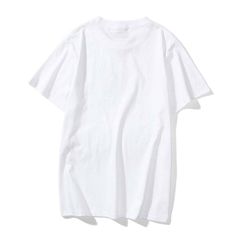 Bape Embroidered College Cotton T Shirt 9039