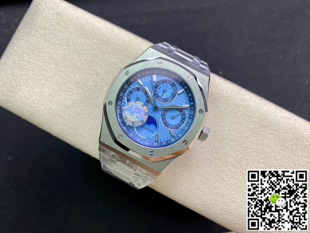 Replica Audemars P1g*et Royal Oak 26574PT.OO.1220PT.01 1:1 Best Edition APS Factory Blue Dial