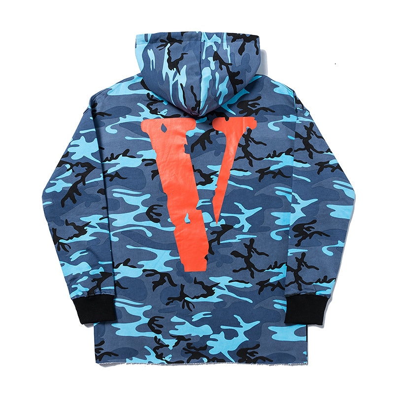 Vlone x Friends Hoodie Camo V Sweatshirt 6807