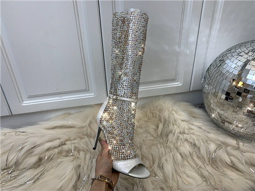 rene caovilla boots open toe sandals