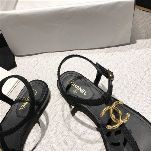 Ch**el flat sandals