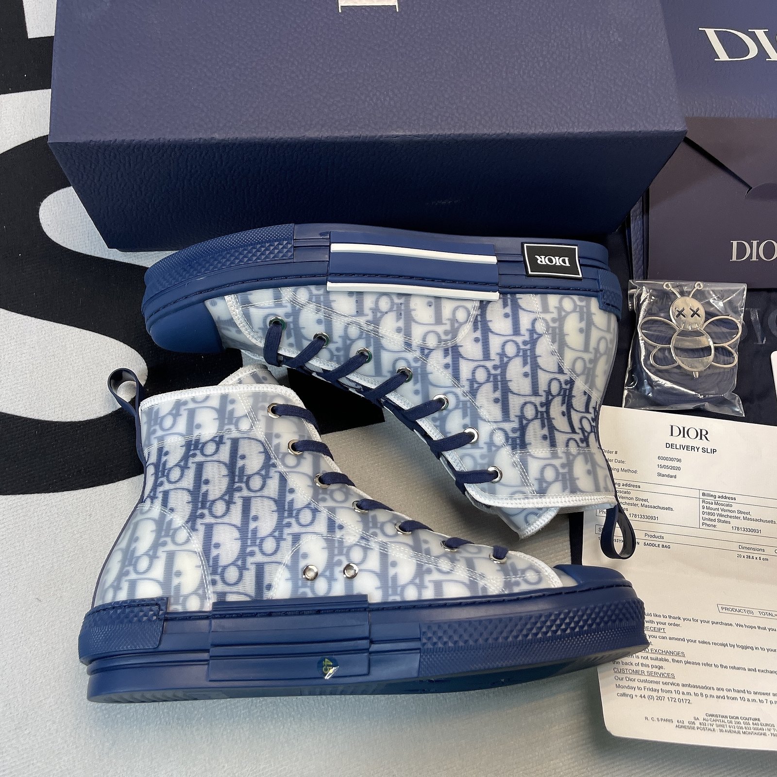 D10r B23 High Top Sneaker 25