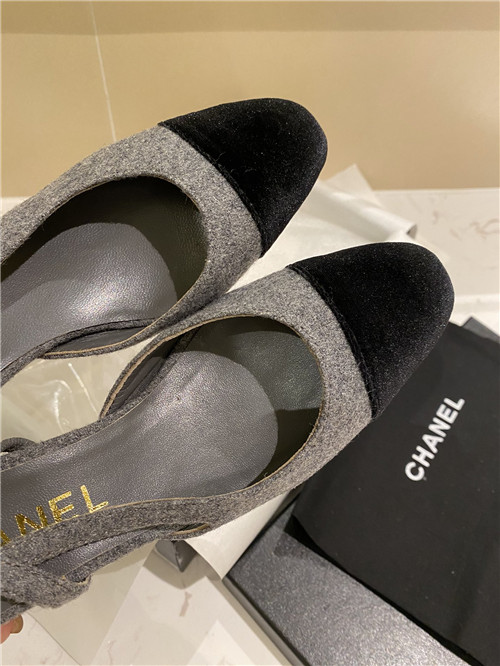 Ch**el Slingback Dupe heels sandals