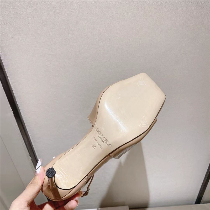 J1m*y Ch00 Paris window custom high heels