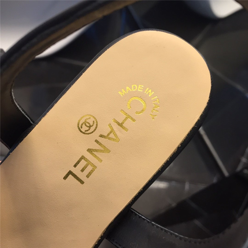 Ch**el flat sandals