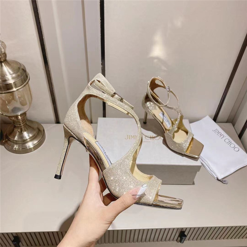 J1m*y Ch00 Paris window custom high heels