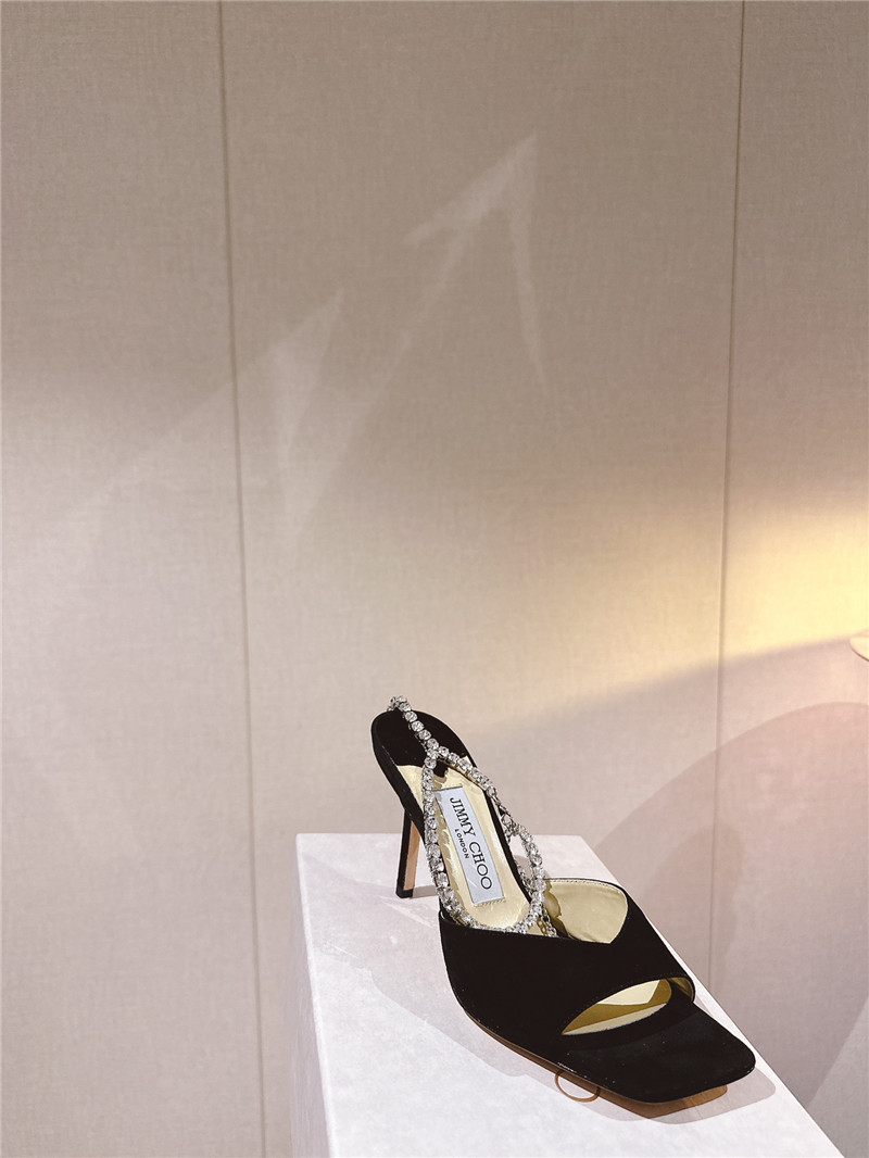 J1m*y Ch00 Pearl Heels Dupe Rhinestone Chain Heels