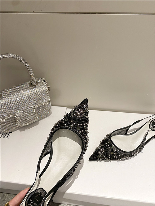 rene caovilla flat sandals