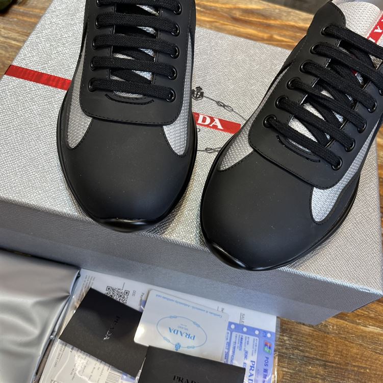 Pra*a AMERICA S CUP SOFT RUBBER AND BIKE FABRIC SNEAKERS   PRS045