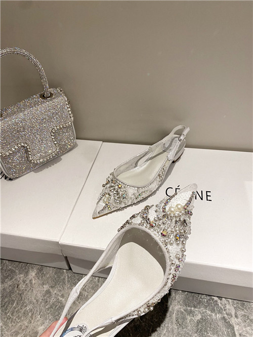 rene caovilla flat sandals