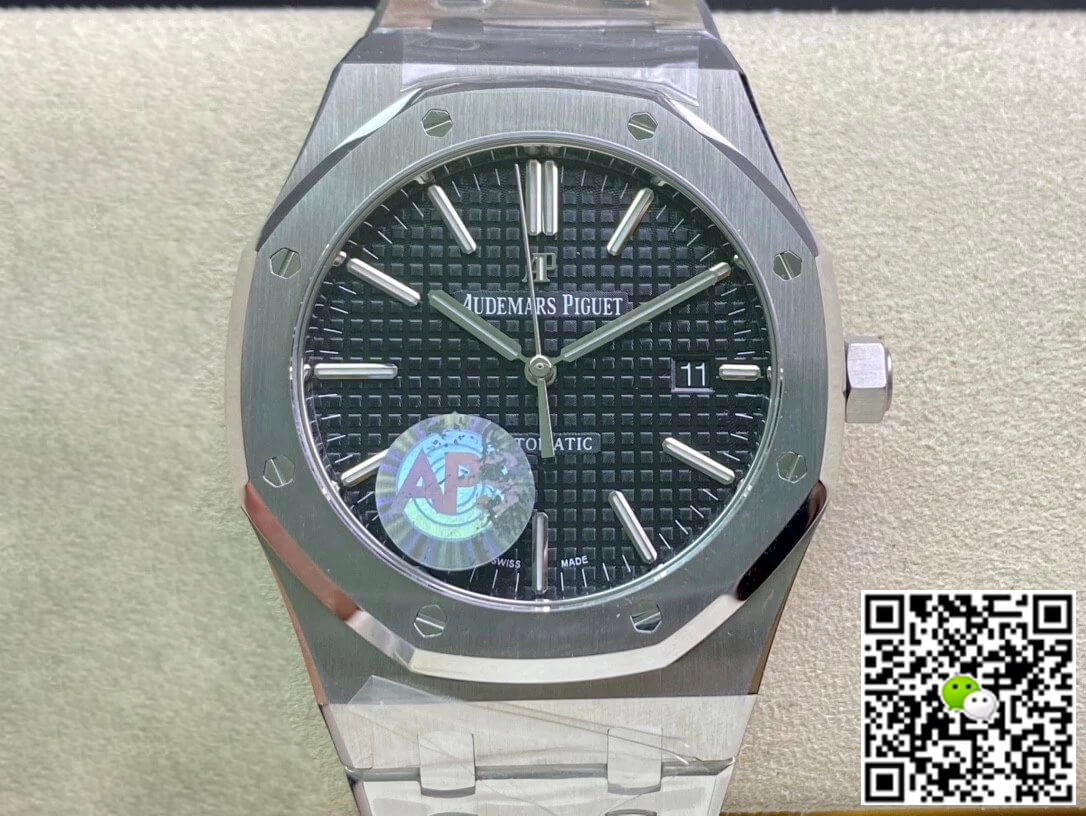 Replica Audemars P1g*et Royal Oak 15400ST.OO.1220ST.01 1:1 Best Edition APS Factory Black Dial