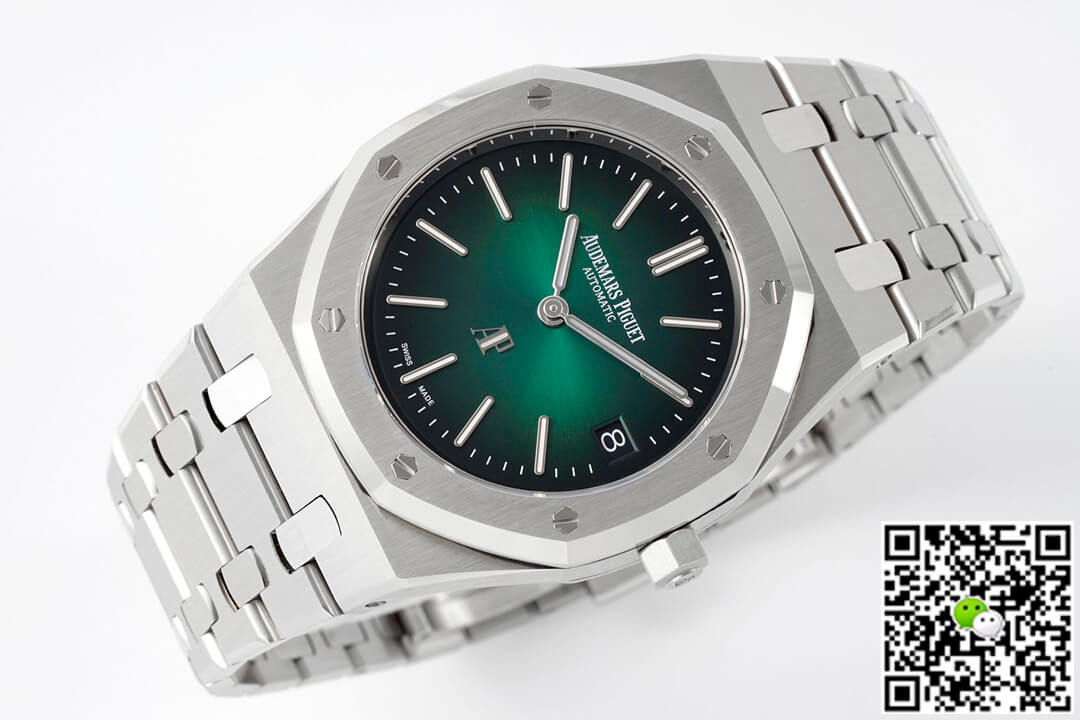 Replica Audemars P1g*et Royal Oak 16202PT.OO.1240PT.01 1:1 Best Edition ZF Factory Green Dial