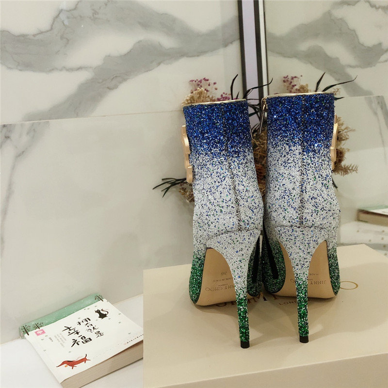 J1m*y Ch00 high heel ladies ankle boots