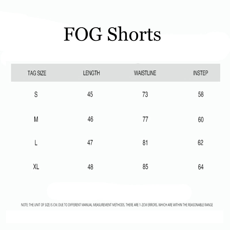 Fear of God Fog Essentials Silicon Shorts 590