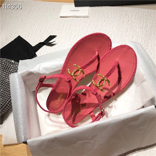 Ch**el flat sandals