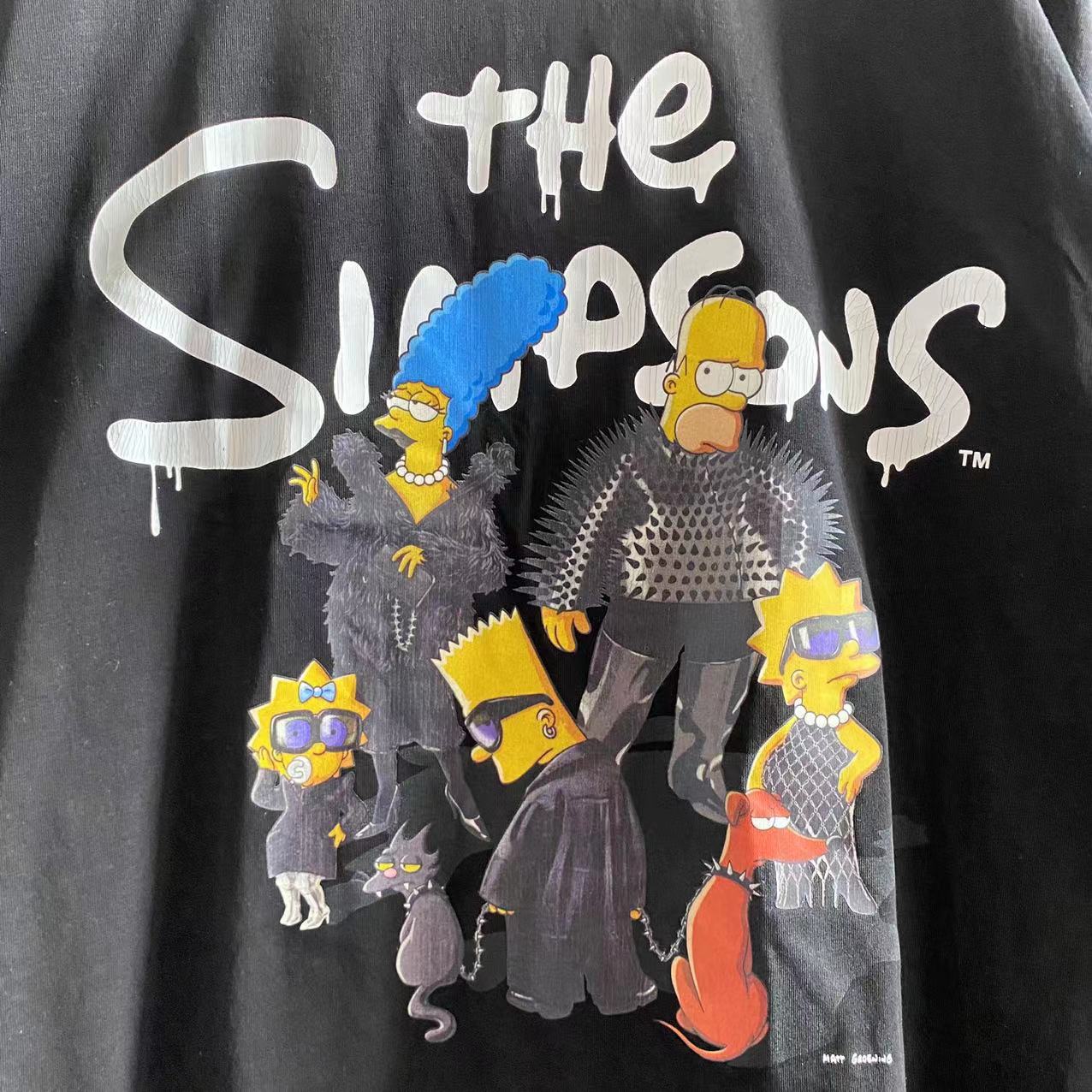 Ba1en*iaga Simpsons T-Shirt