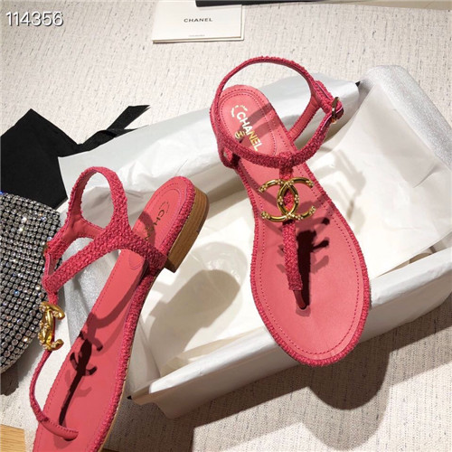 Ch**el flat sandals