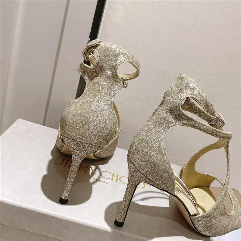 J1m*y Ch00 Paris window custom high heels