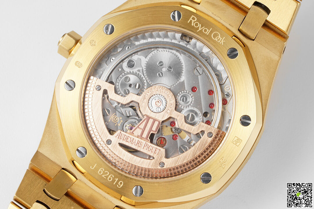 Replica Audemars P1g*et Royal Oak 15202BA.OO.1240BA.02 1:1 Best Edition KZ Factory Yellow Gold