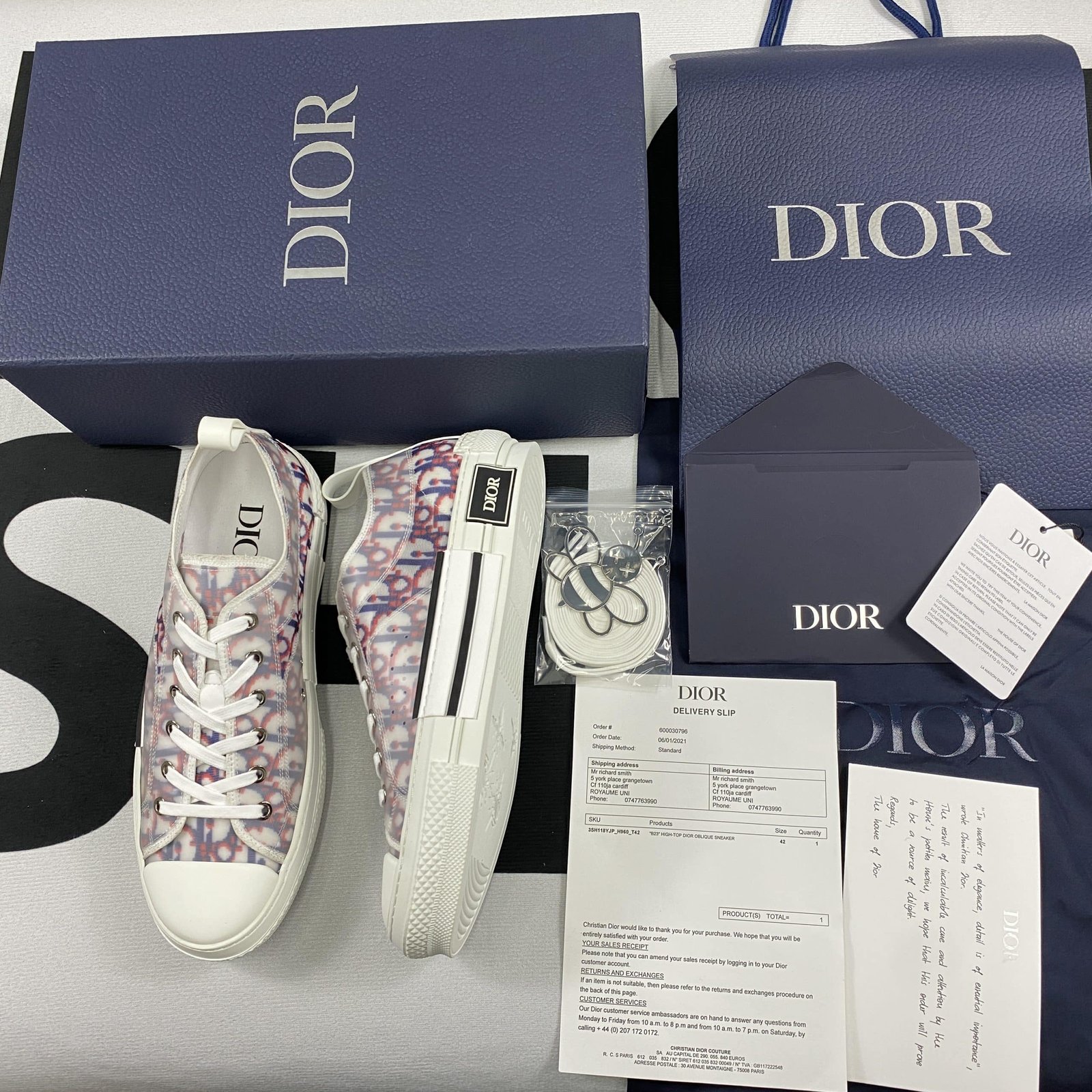 D10r B23 High Top Sneaker 1