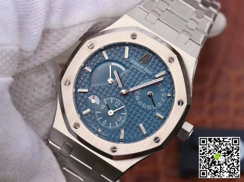 Replica Audemars P1g*et Royal Oak 26120ST.OO.1220ST.02 TWA Factory 1:1 Best Edition Swiss ETA2329 Blue Dial