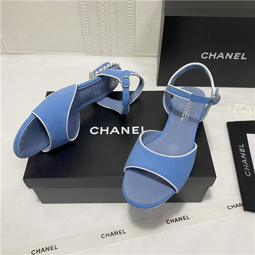 Ch**el Flat Dupes sandals womens