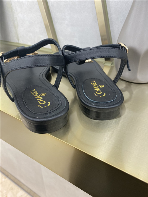 Ch**el flat sandals