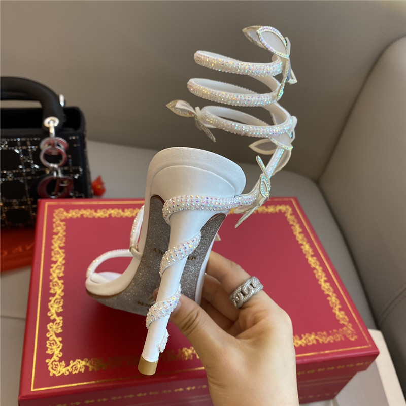 rene caovilla butterfly strappy sandals