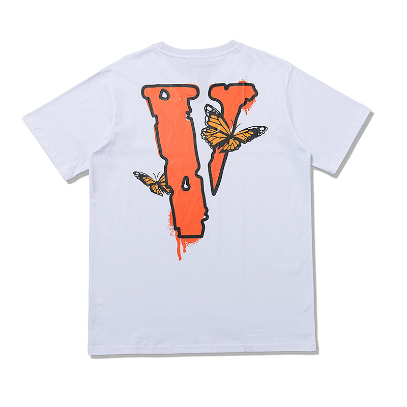 Juice Wrld x Vlone Butterfly T Shirt