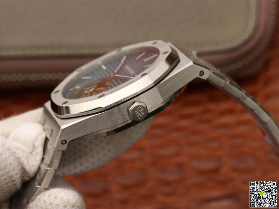 Replica Audemars P1g*et Royal Oak Tourbillon 26510IP.OO.1220IP.01 1:1 Best Edition R8 Factory Blue Gradient Dial