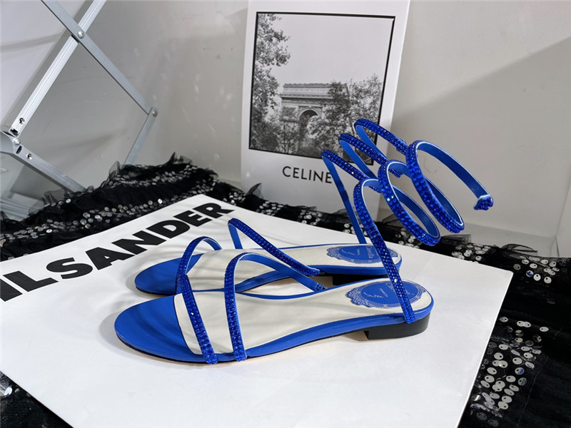 rene caovilla cleo flat sandals