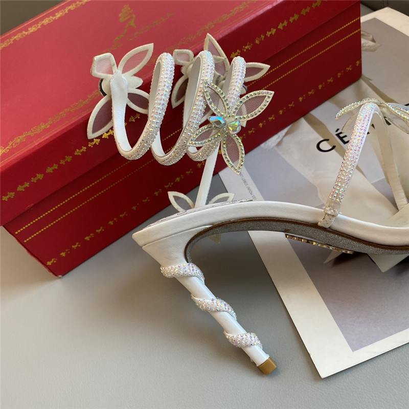 rene caovilla butterfly strappy sandals