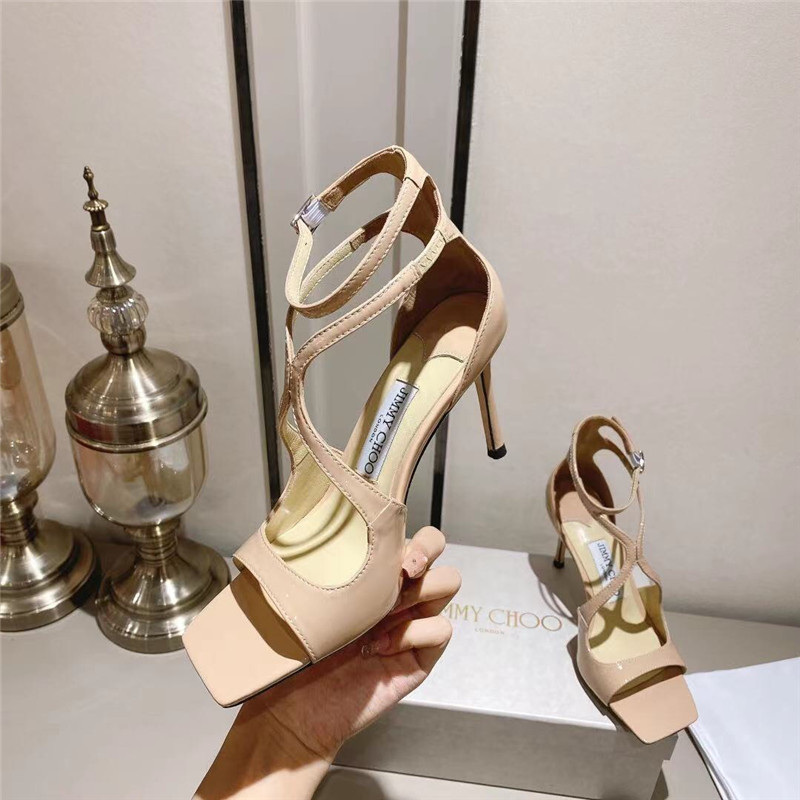 J1m*y Ch00 Paris window custom high heels