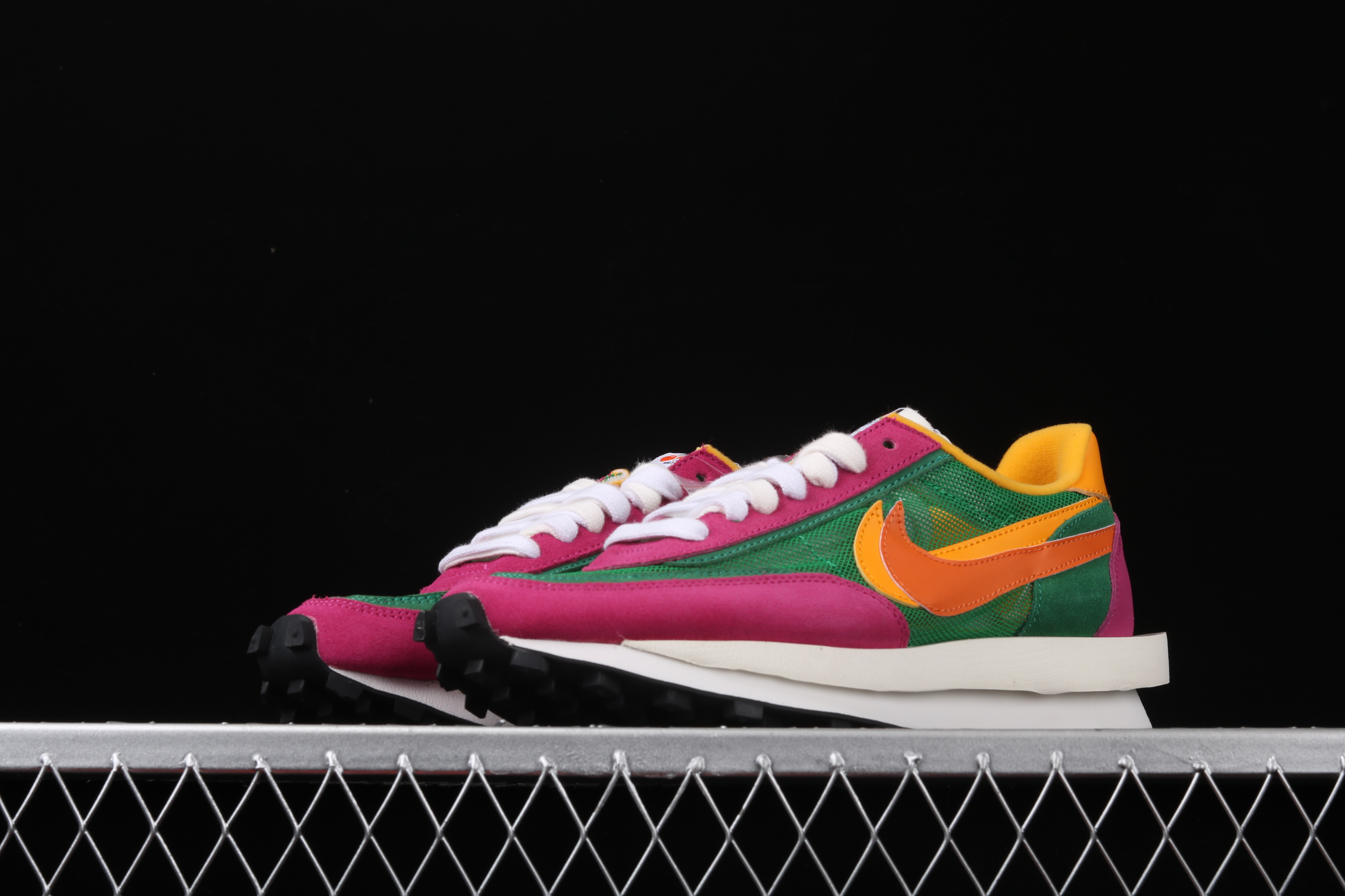 Sacai x Nk LVD Waffle Daybreak, Pine Green