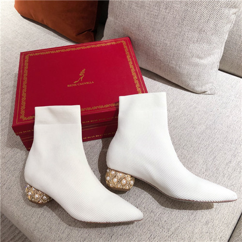 rene caovilla ankle booties