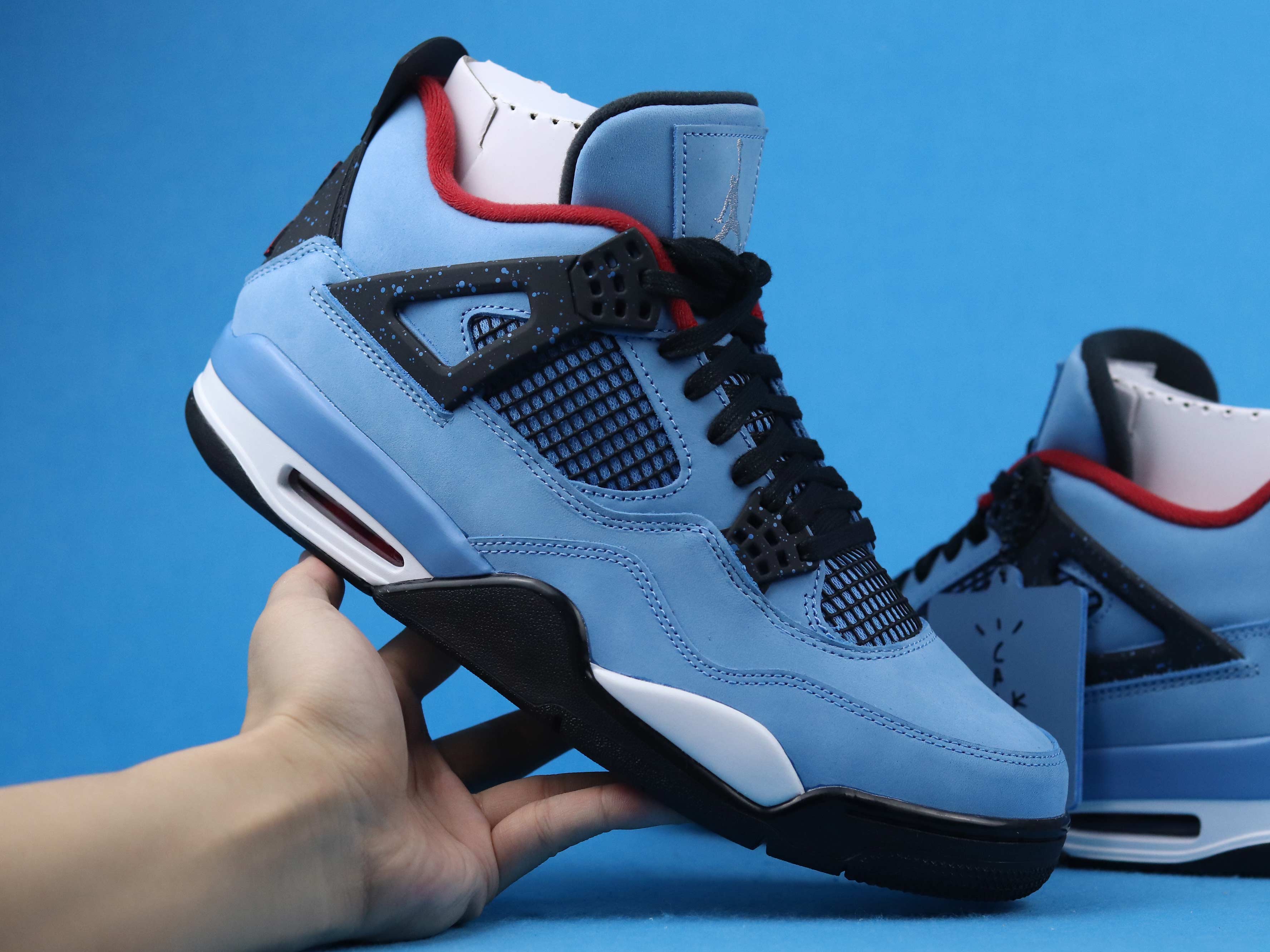 Jordan 4 Retro Travis Scott Cactus Jack Extended Size