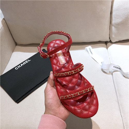 Ch**el flat sandals