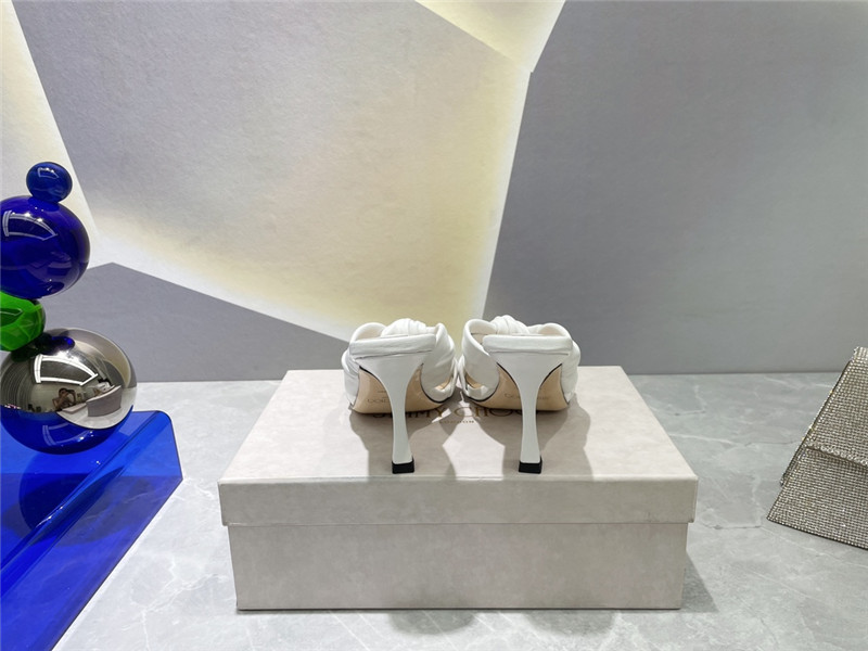 J1m*y Ch00 bow heels dupe square toe bow sandals