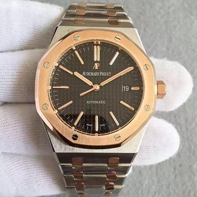 Audemars P1g*et Replica 15400 JF Factory 1:1 Best Edition Swiss ETA3120 Black Dial