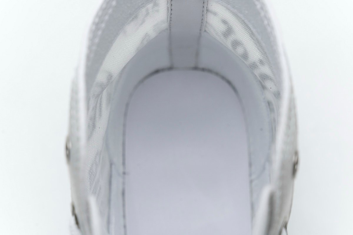 Converse Dupes D10r B23 Oblique Transparency High H565 White Black